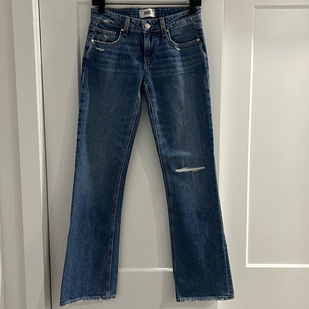 NWT Paige Sloane Modern Low Rise Slim Trouser